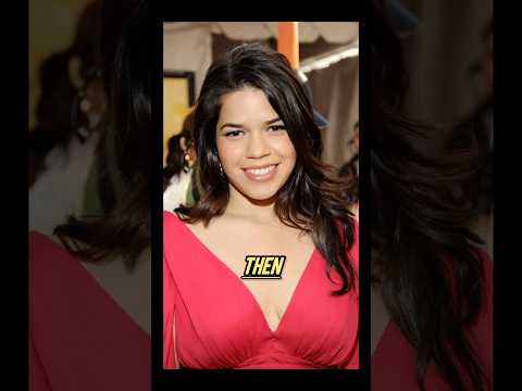 (America Olivo C America Ferrera) then vs now