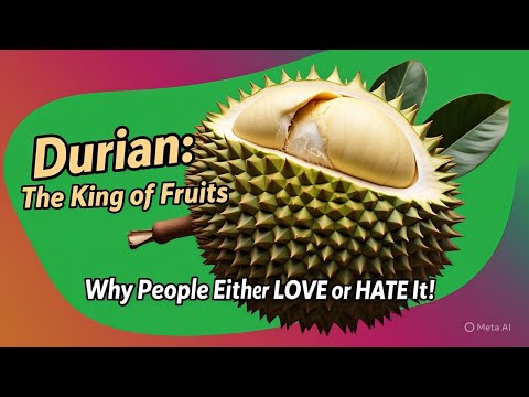 Durian The King of Fruits – Why People Either LOVE or HATE It!