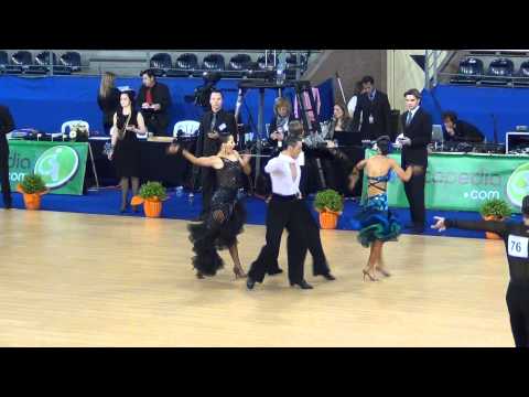 European latin 2012 - Janick Løwe & Pia Lundanes Løwe - samba