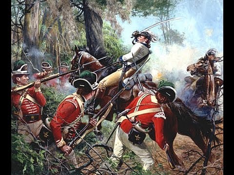 British battle victories over the Spanish: American War of Independence