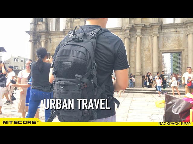 Video Teaser für NITECORE BP20 MULTI-USE BACKPACK