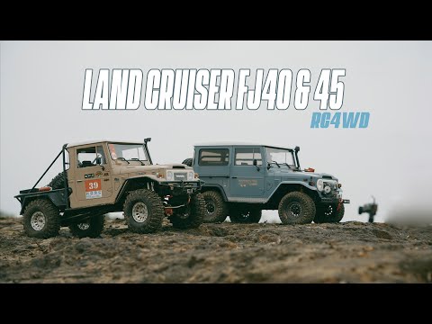 E3S-RC LAND CRUSIER FJ40 vs FJ45 RC4WD | RC OFF ROAD CRAWLER