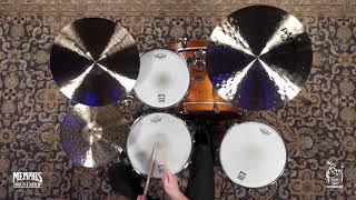 Video thumbnail for Paiste 17" Signature Mellow Crash Cymbal 1100g (4001217-1032321J) by Memphis Drum Shop