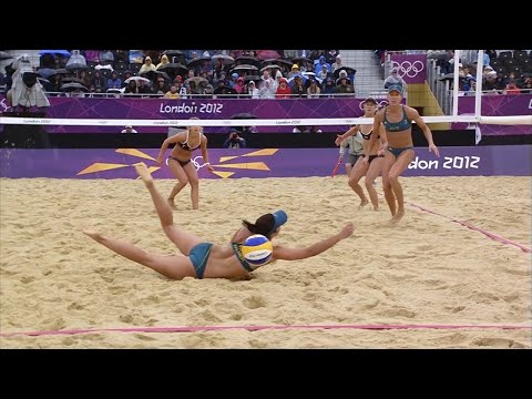 Women's Beach Volleyball   GER v AUS   London 2012 Highlights