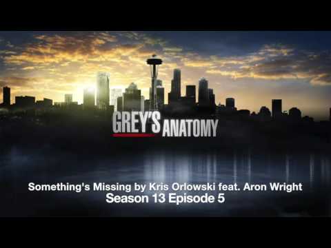 Something's Missing by Kris Orlowski feat. Aron Wright  Grey's Anatomy Season 13 Episode 5