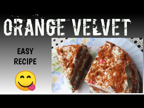 ORANGE VELVET CAKE