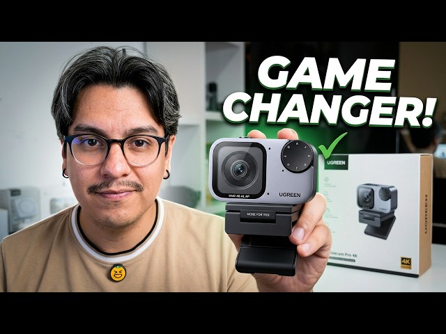 Vídeo relacionado con UGREEN FineCam 4K Webcam 30FPS Cámara USB A C Enfoque Auto Trípode Metálico