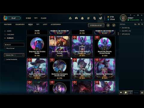 Buying The Bewitching Senna Border Set In League Of Legends