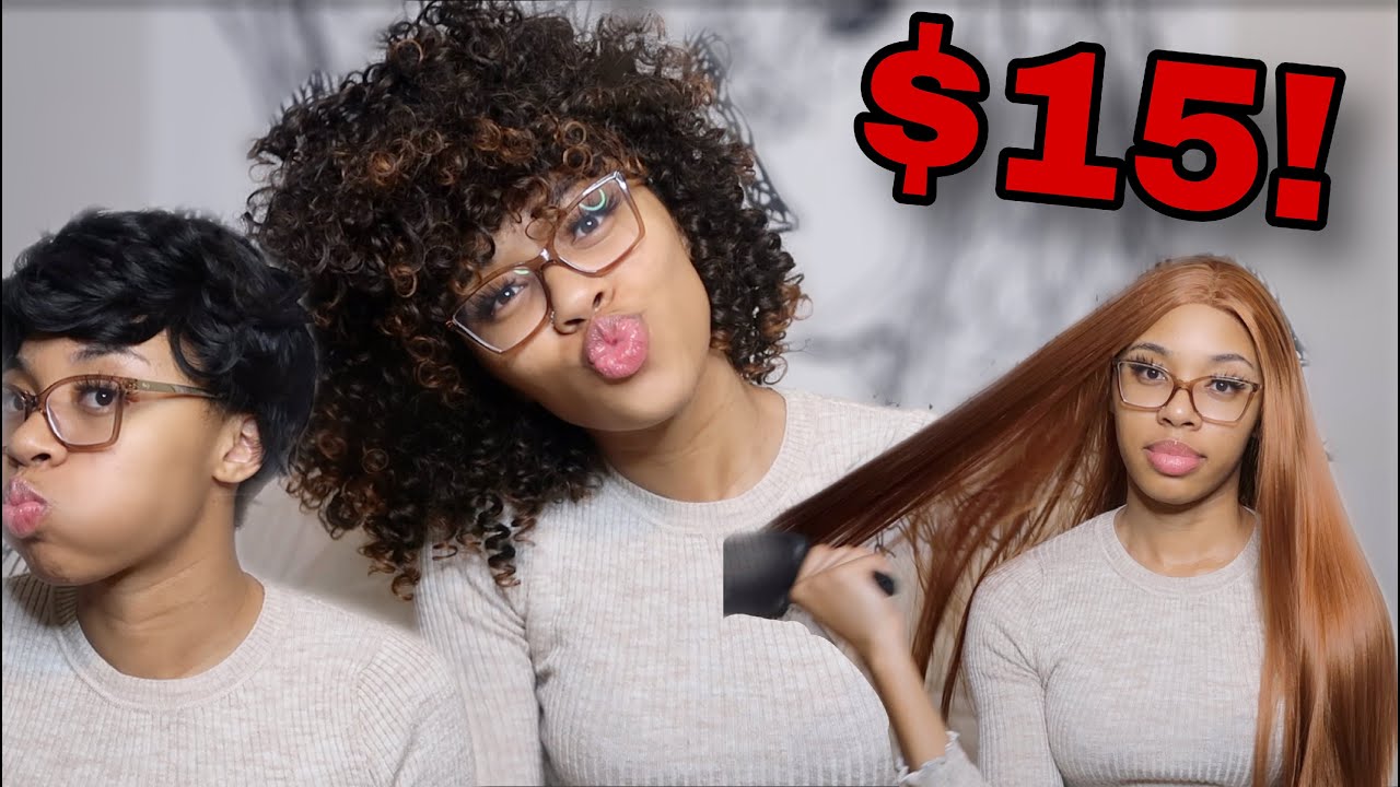 TESTING CHEAP AMAZON WIGS PART 2! | TayPancakes