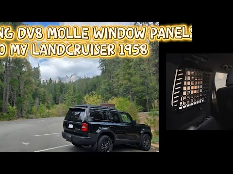 Installing DV8 Offroad Molle Window Panels on my 2025 Landcruiser 1958!