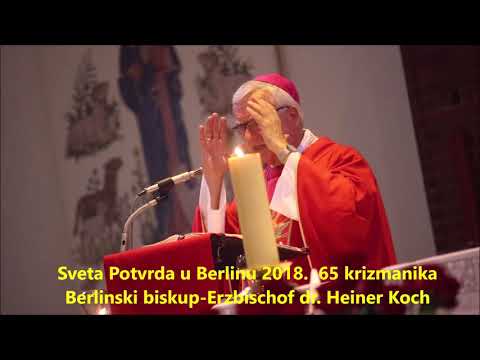 Krizma  u Berlinu 2018.  - 65 krizmanika primilo sakramenat Svete Potvrde.