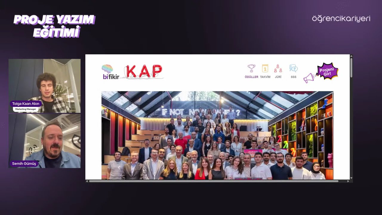 Proje Yazım Eğitimi