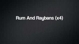 Rum and Raybans - Sean Kingston (feat. Cher Lloyd)