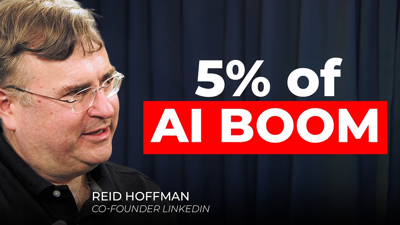 LinkedIn Founder: We're at 5% of AI
