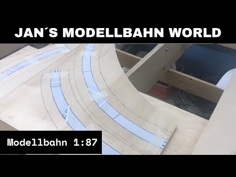Modelleisenbahn 1:87 Wintrack Gleisplan Schattenbahnhof-Trassen.