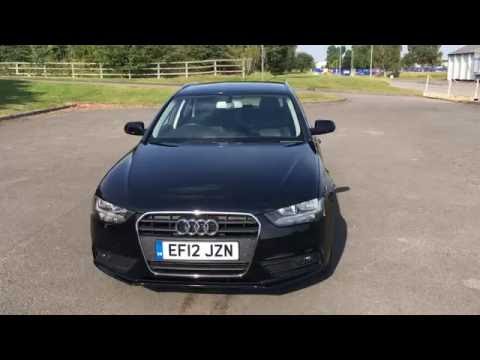 2012 12 AUDI A4 2.0 AVANT TDI SE TECHNIK 5d 134 BHP SAT NAV LEATHER FSH