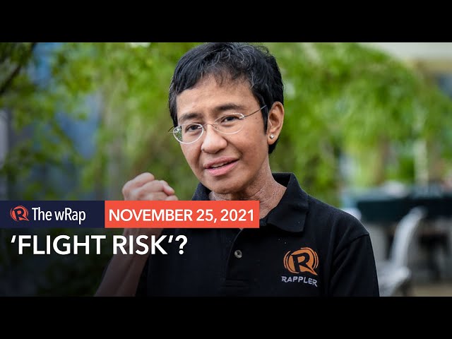 Calida blocks Maria Ressa’s travel for Nobel Prize: She’s a ‘flight risk’