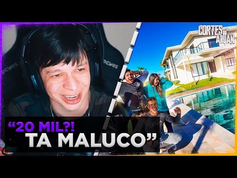 ARUAN REAGE A ESSA VAI SER A NOVA CASA DOS CAÇADORES DE LENDAS ELITE?(RENATO GARCIA)-Cortes do Aruan