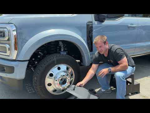 MUD FLAP DELETE FOR 2017-2026 FORD F-450 & F-550 video