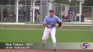 preview picture of video 'Nick Tedesco Perfect Game Top Prospect National Underclassman Main Event Ft. Myers, Fl Skill Video'