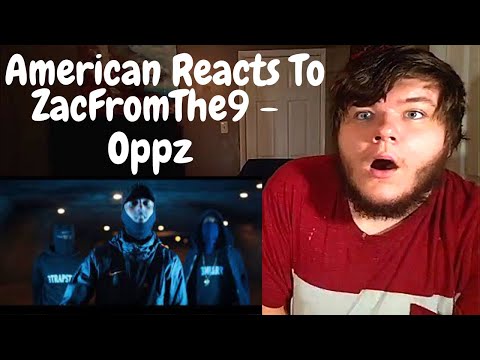 American Reacts To | ZacFromThe9 - Oppz | Danish Rap