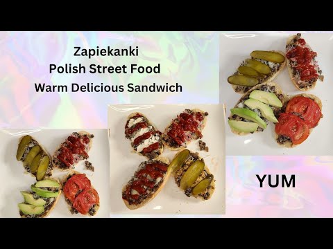Zapiekanki Polish street food