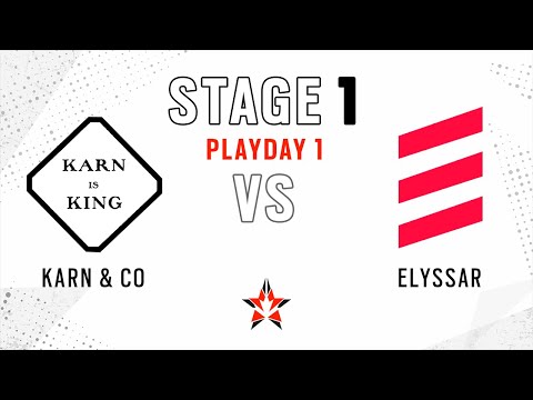 Karn & Co vs Elyssar // NA Challenger League - Stage 1 - Playday 1 (no cast)