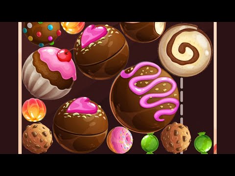 Connect Sweet Mix - Watermelon Game (Drop & Merge) 2048 Balls New Game Merge Puzzle. ASMR Gameplay