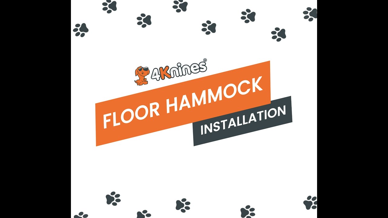 4Knines Crew Cab Dog Floor Hammock - Installation Video
