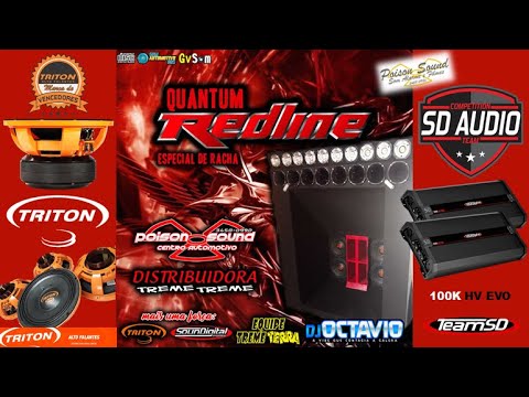 CD - Quantum Red Line ( Especial de Racha ) DJ Octavio