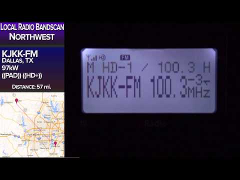 Local Radio Bandscan: Northwest Vector
