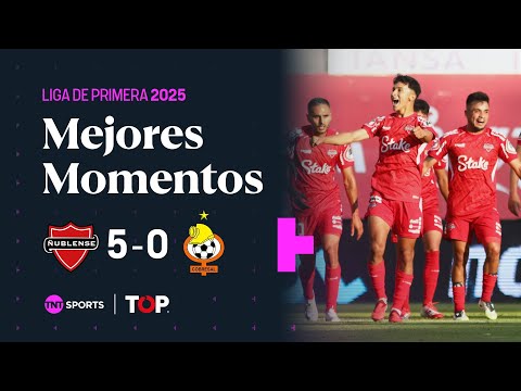 Compacto TOP | 🔴 Ñublense 5 - 0 🟠⛏️ Cobresal | Liga de Primera 2025 🏆 - Fecha 30 ⚽🔥