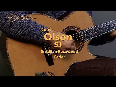 2009 Olson SJ, Brazilian Rosewood/Cedar image 15