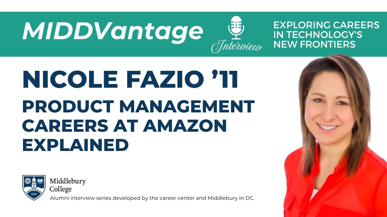 Product Management Careers at Amazon Explained | MIDDVantage video thumbnail