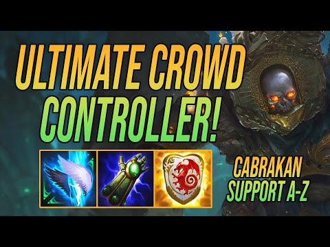 ULTIMATE CROWD CONTROLLER! Cabrakan Support Gameplay (SMITE Support A-Z)