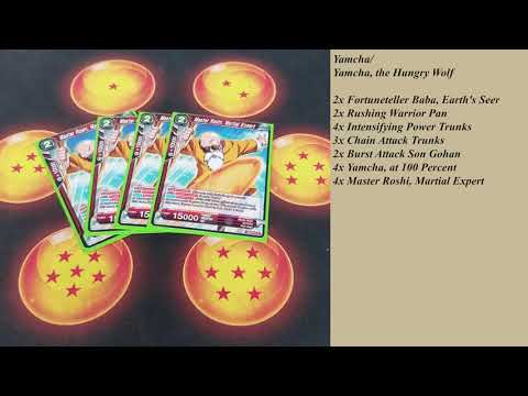 Yamcha Red/Blue (DBS Deck Profile)