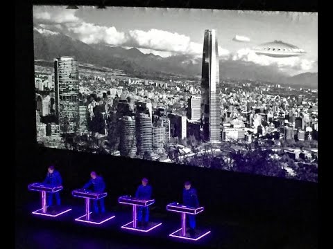 Kraftwerk - The Man Machine, Spacelab y The Model (live) Santiago, CHILE @ Caupolicán 26.XI.2016