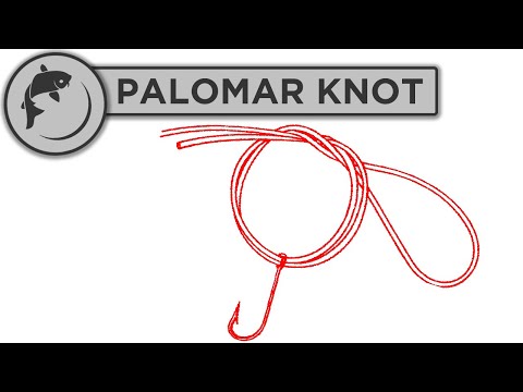 How To Tie A Palomar Knot (Very Strong)