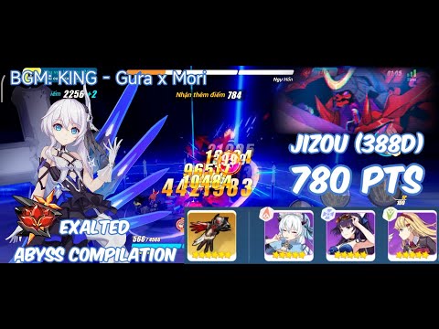 HI3 SEA - [Abyss EX] Red Lotus (388D): Jizou (Physical) 780 Pts - TP(SSS) Carol(SS1) HOS(1/4) T0 3*