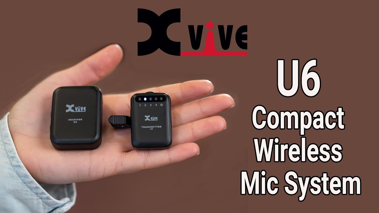 XVIVE U6 Compact Wireless Microphone System