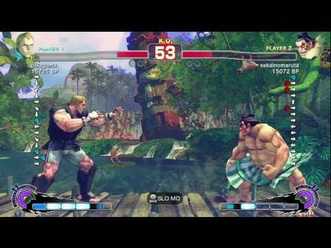 pikagoma [Abel] vs sekainomaruta [Honda] SSF4 Japanese Online Ranked Matches - TRUE-HD