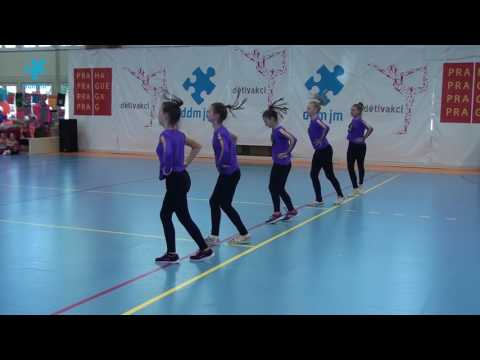 2017 04 01 Děti v akci / 68 / DDM Karlovy Vary Aerobic Team pokročilé 3 / Superhrdinky