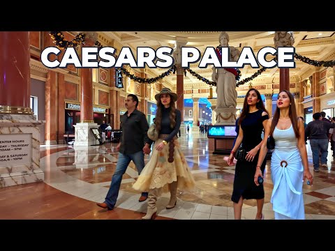 Caesars Palace Las Vegas Walk - December 2025 - Las Vegas Strip