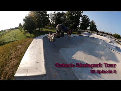 Ontario Skatepark Tour S5 Episode 8 - Lindsay & Norwood