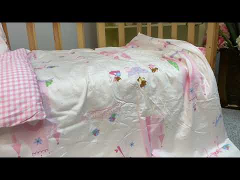 Огляд на "Набір постільної білизни в ліжечко макосатин"