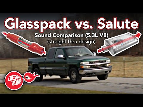 Cherry Bomb® Glasspack vs. Cherry Bomb® Salute - Sound Comparison - 5.3L Chevy - Which is better?