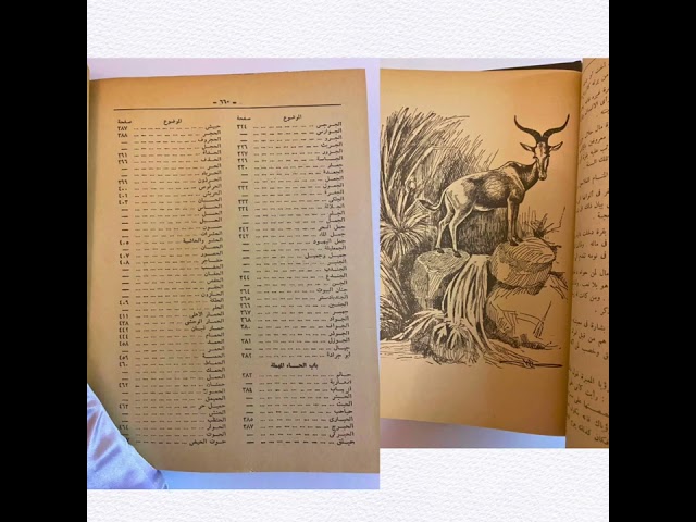 نفائس: حياة الحيوان الكبرى للدميري، في مجلدين، طبع...