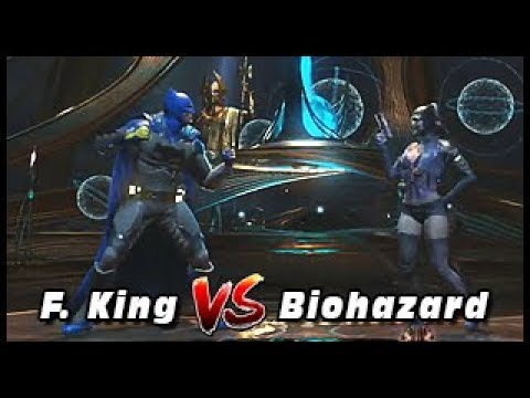 Injustice 2: SCR 2017 - TOP 8 - Forever King (Batman, Deadshot) Vs Biohazard (Harley Quinn)