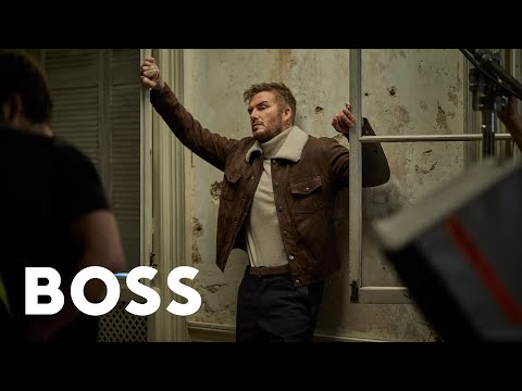 David Beckham on the new BECKHAM x BOSS collection​