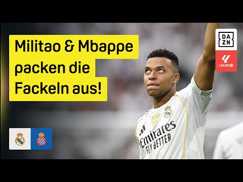 Real Madrid - Espanyol | 5. Spieltag | LaLiga | DAZN Highlights